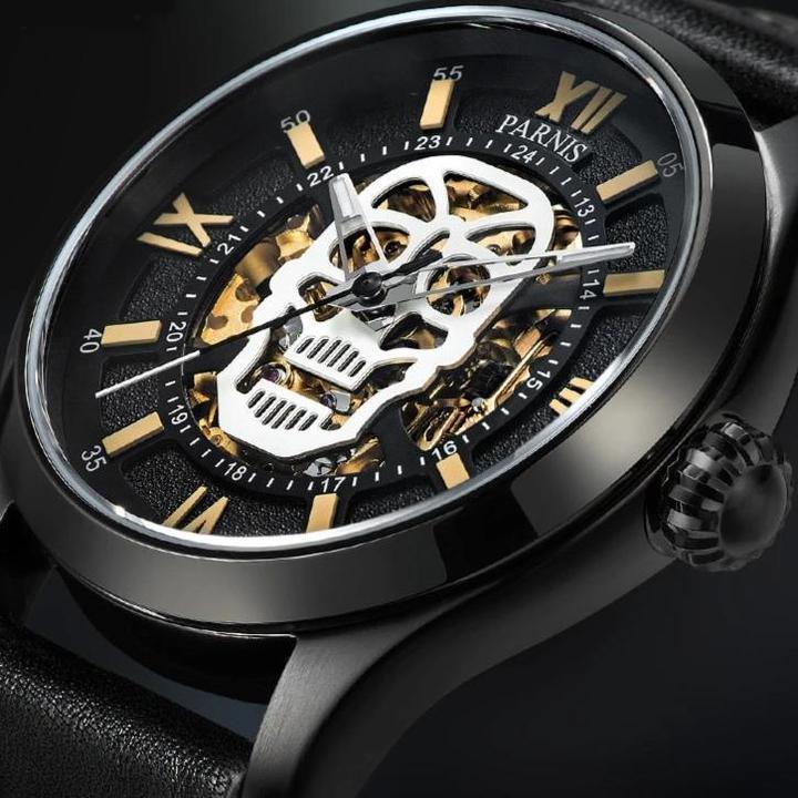 Luxury Skeleton Watch Mens | Skull Action