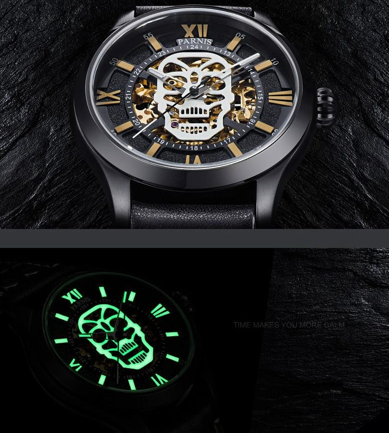 Luxury Skeleton Watch | Skull Action