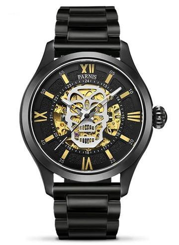 luxury skeleton watch