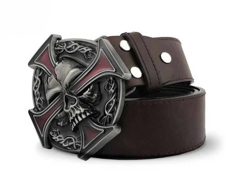 Maltese cross outlet belt buckle