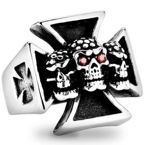 maltese cross signet ring