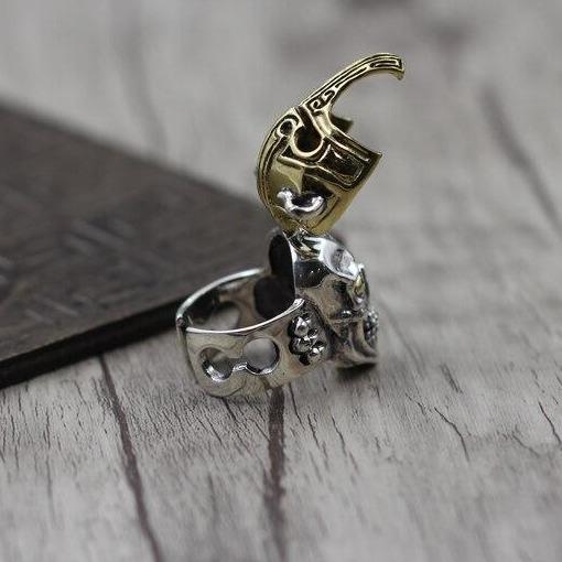 Masquerade Mask Ring | Skull Action