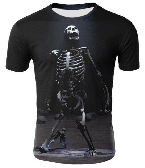 Men Skull Tee Shirt