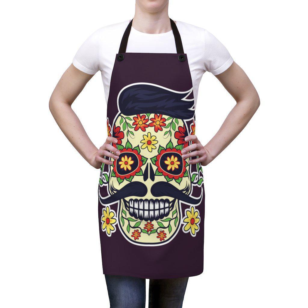 mexican-skull-apron-flower.