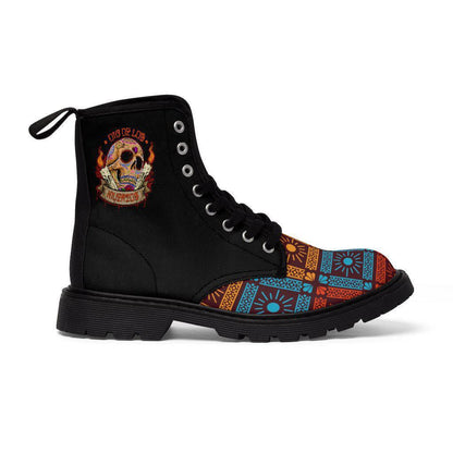 mexican-skull-boots-vintage
