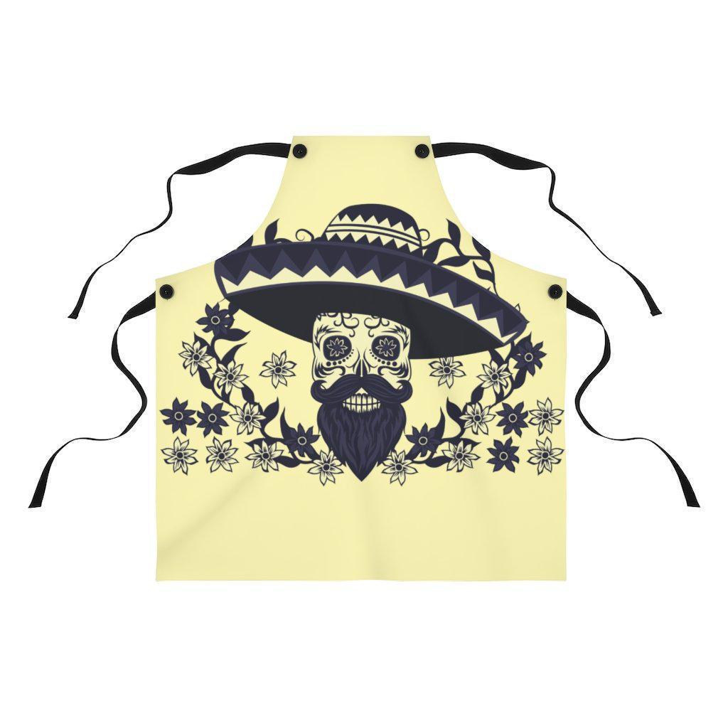 mexican-sugar-skull-apron