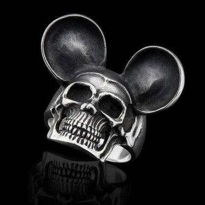 Mickey Skull Ring