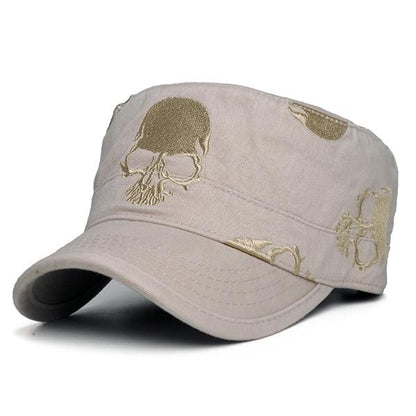 military skull caps