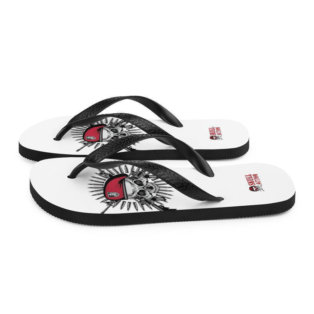 military-skull-flip-flops-war