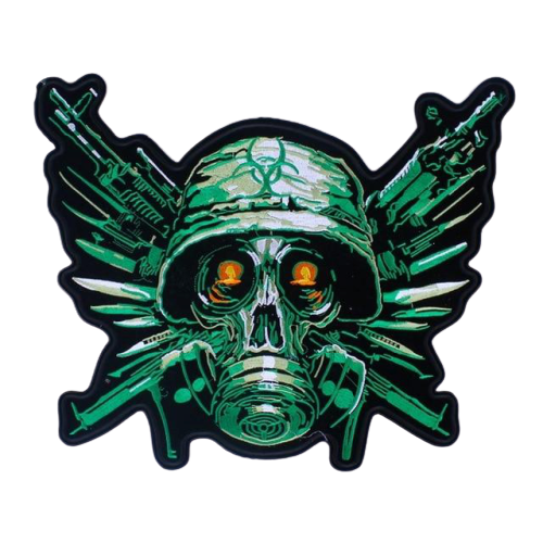 Military Skull Patch