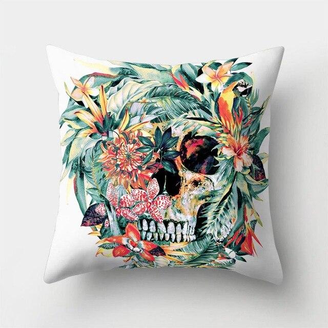 Nature Skull Pillow