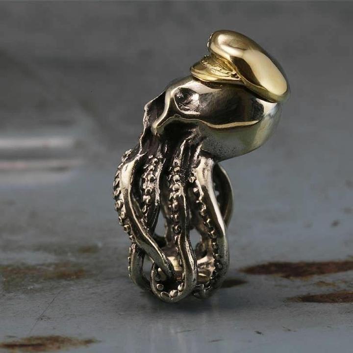 Octopus Skull Ring | Skull Action