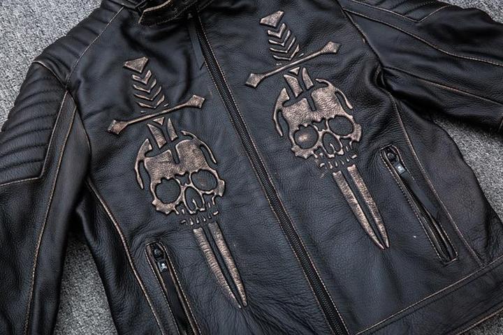 Passion Biker Jacket | Skull Action