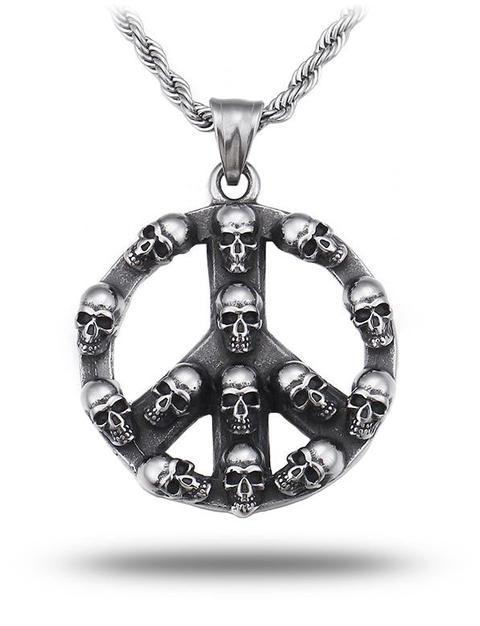 peace and love necklace