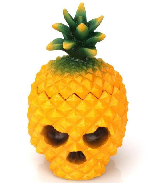 Pineapple Skull Decor
