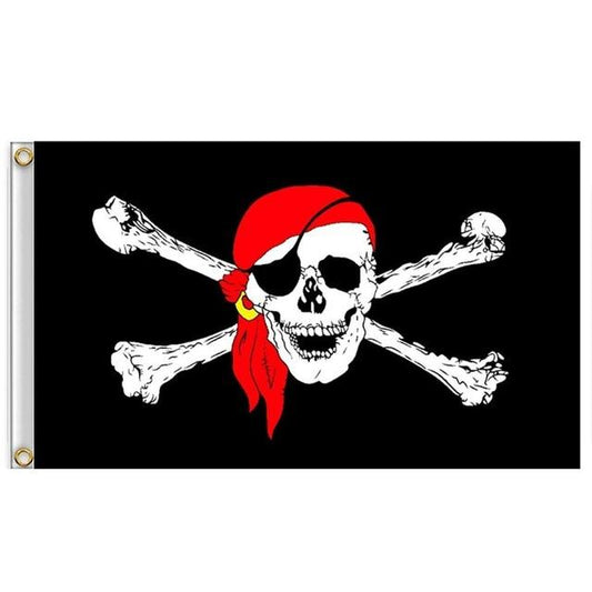 Pirate Flag Skull and Crossbones