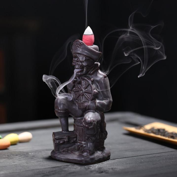 Pirate Incense Burner | Skull Action