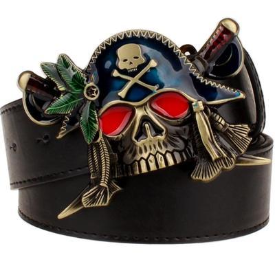 pirate leather belt