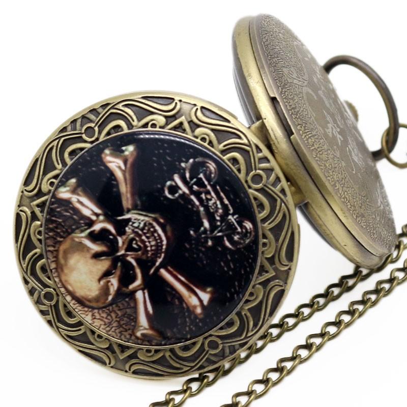 Pirate Pocket Watch | Skull Action