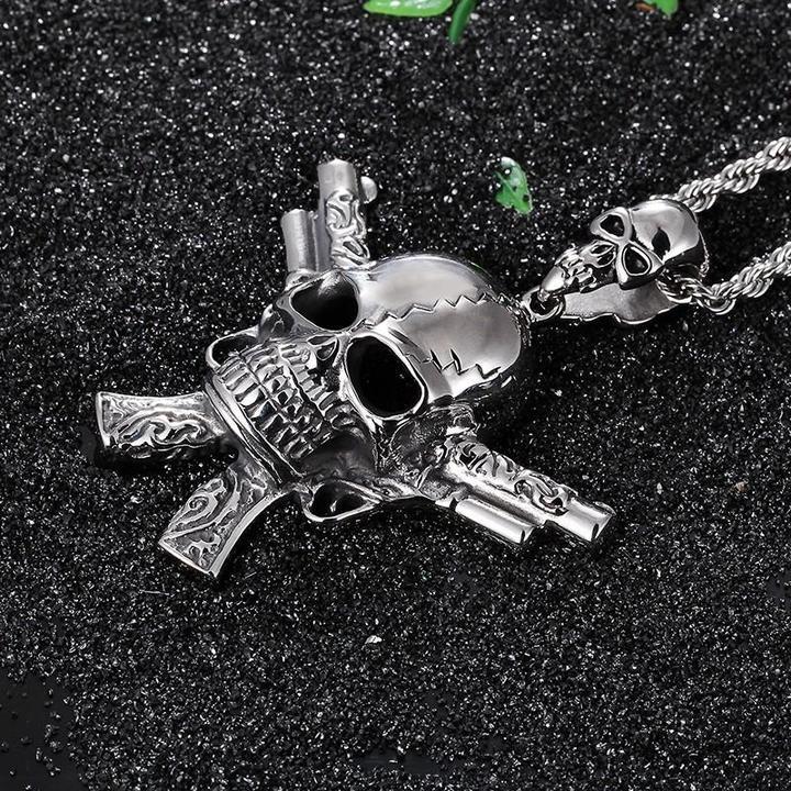 Pirate Skull Necklace | Skull Action