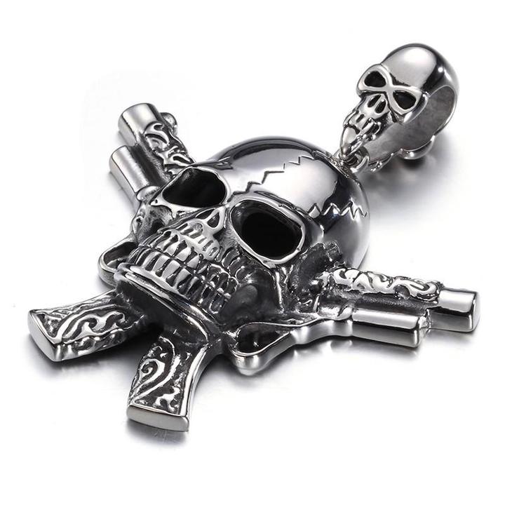 Pirate Skull Necklace | Skull Action