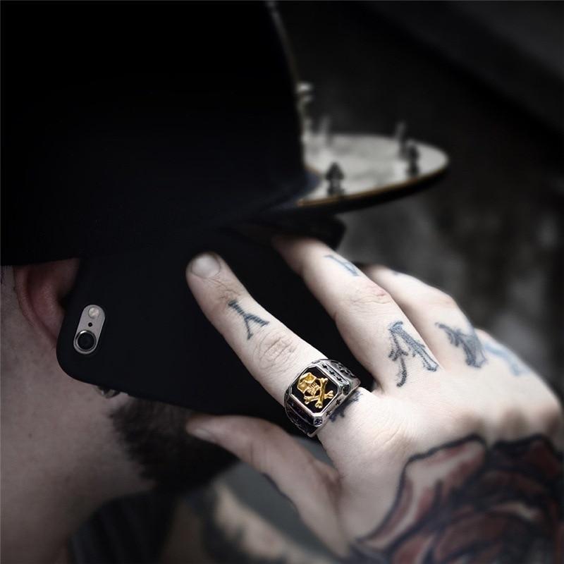 Pirate Skull Ring Men | Skull Action