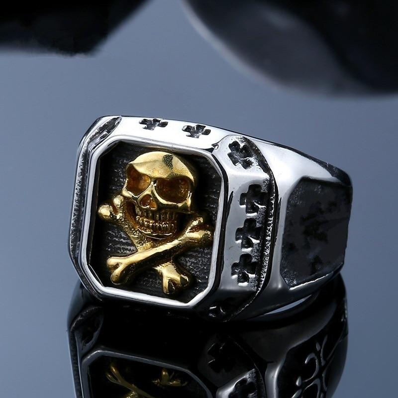 Pirate Skull Ring Men | Skull Action