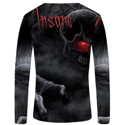 Insane Long Sleeve Skull Shirts