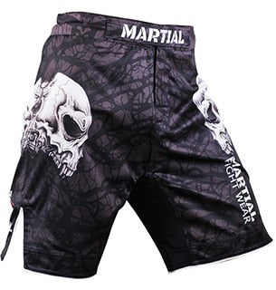 MMA Shorts Skull