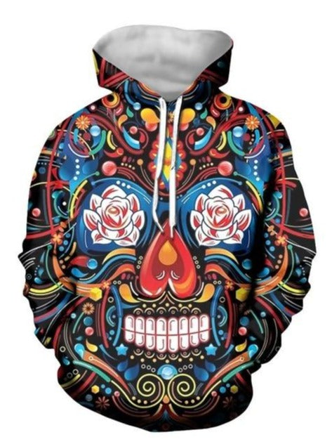 Sugar Skull Hoodies Sweatshirts