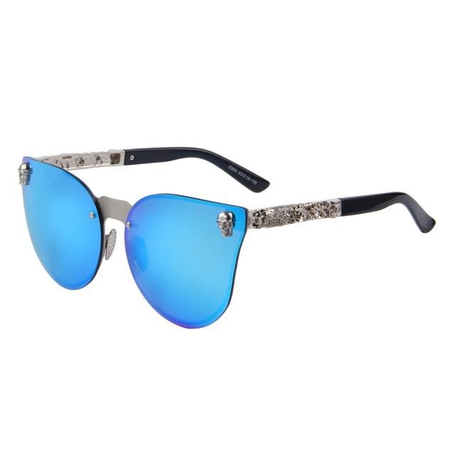 Sunglasses With Skull Logo