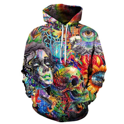 Hoodies For Women With Skull