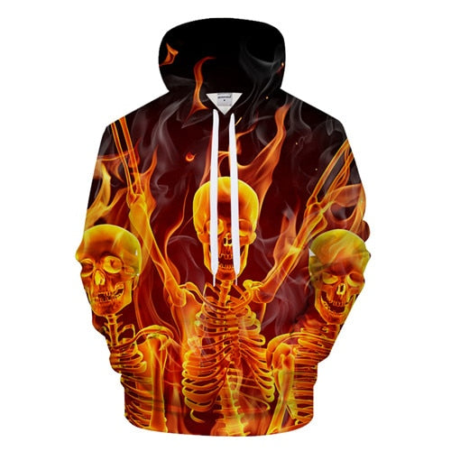 Skull And Cross Affliction Hoodie