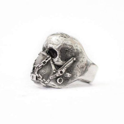 skull rings goth