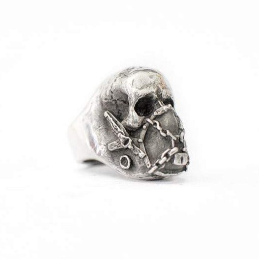 skull rings goth