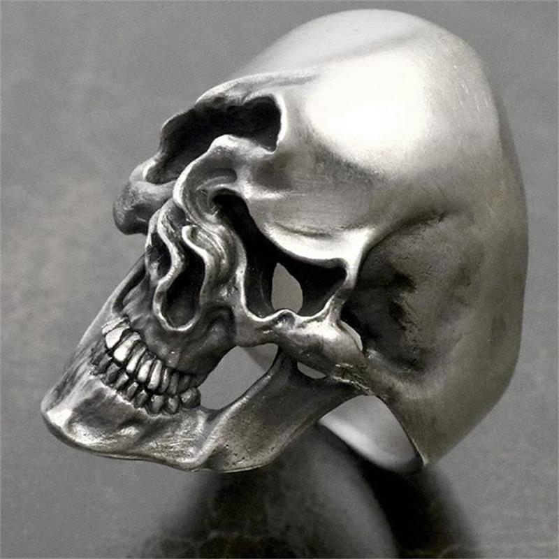 alchemy skull ring
