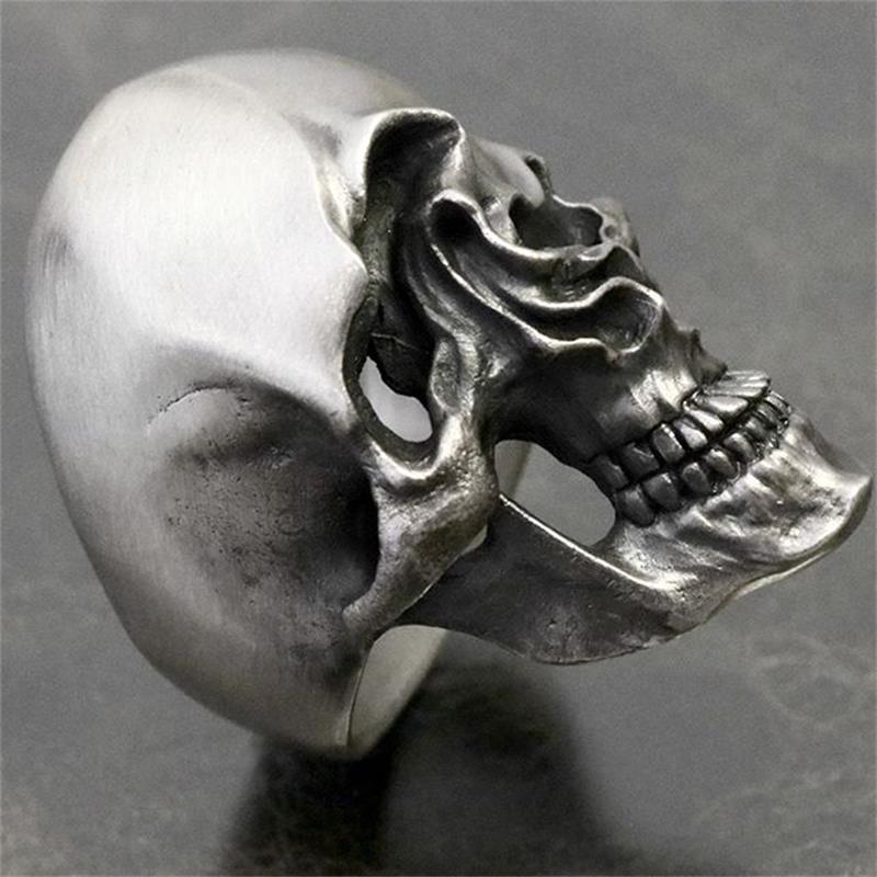 alchemy skull ring