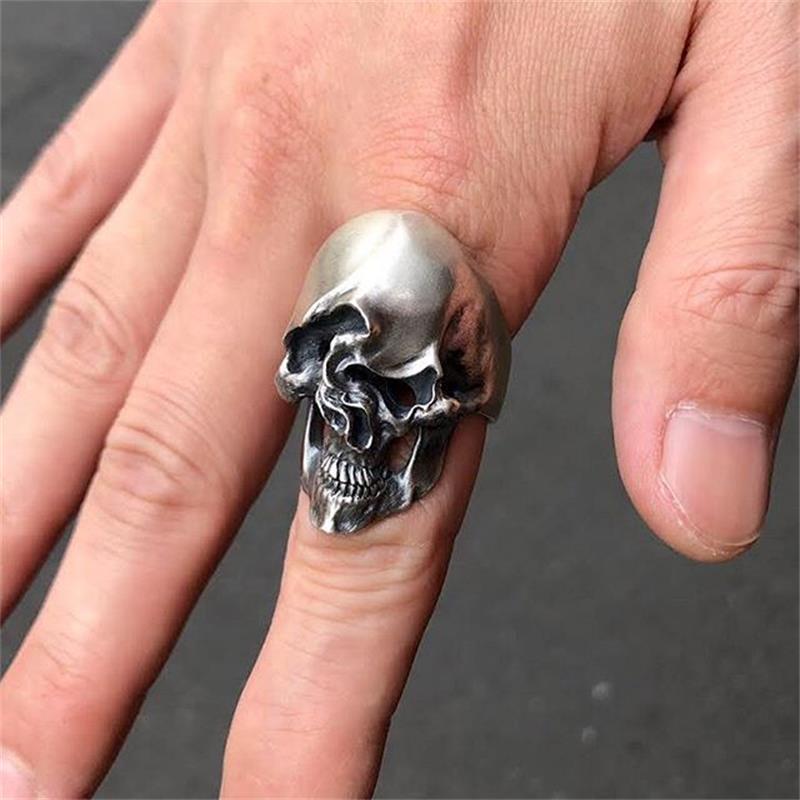 alchemy skull ring