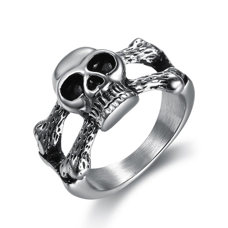 Sparrow Skull Ring