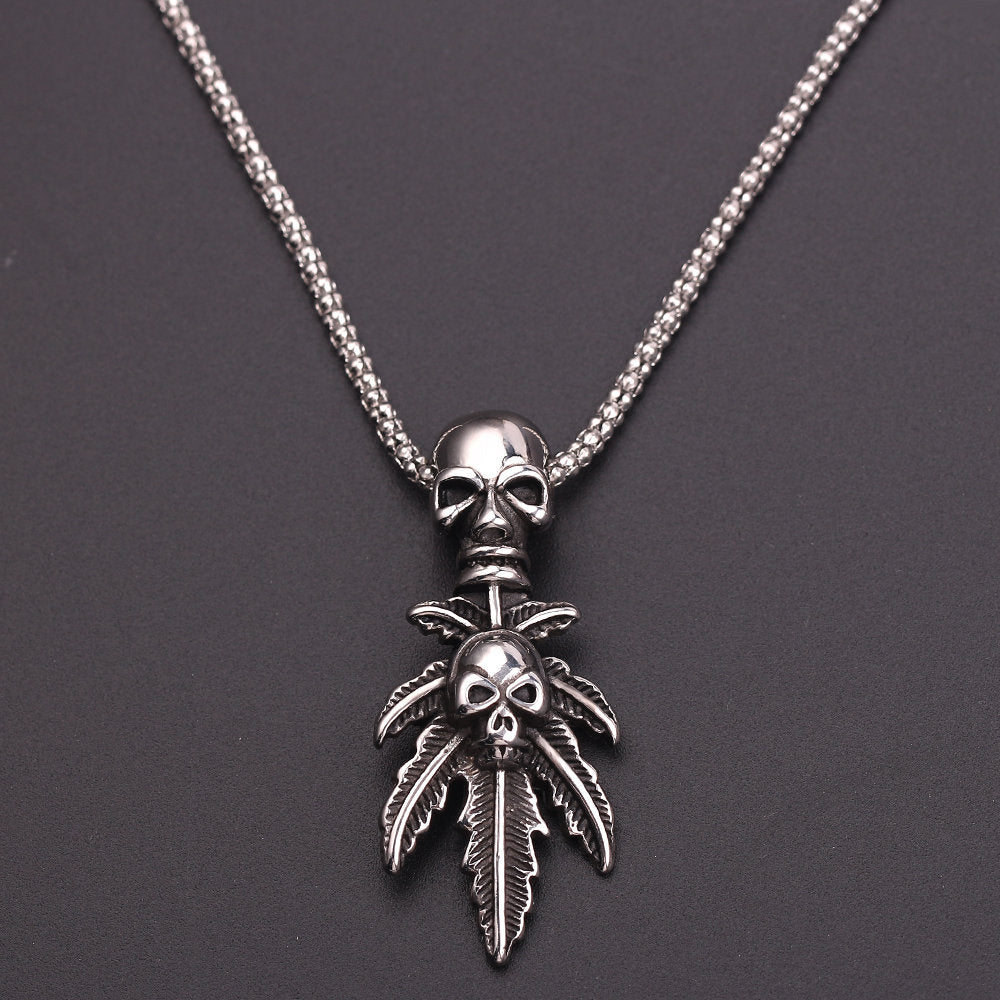 Native American Skull Necklace