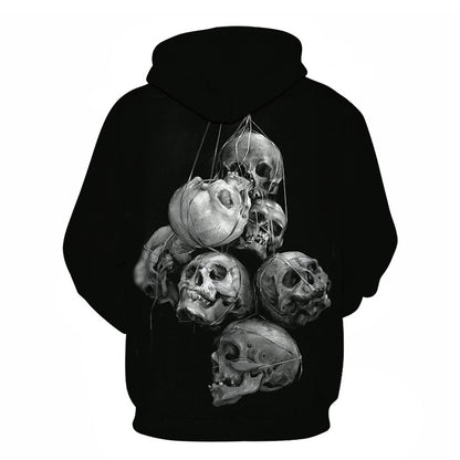 Black Skull Sweatshirt Hoodie
