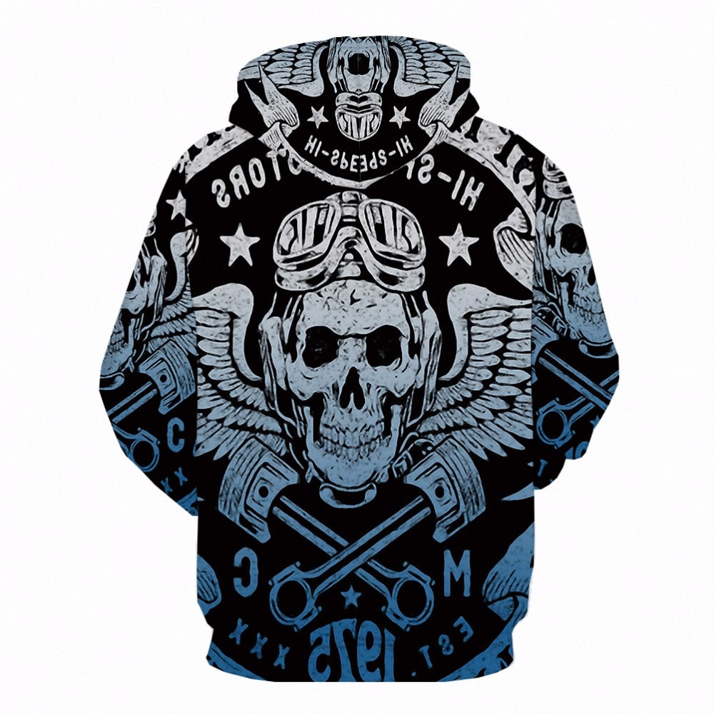 Raiders Skull Hoodie For Sale