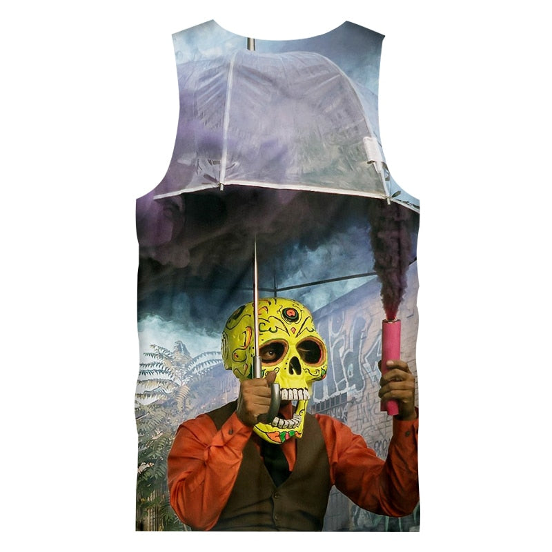 Cool Skull Tank Tops