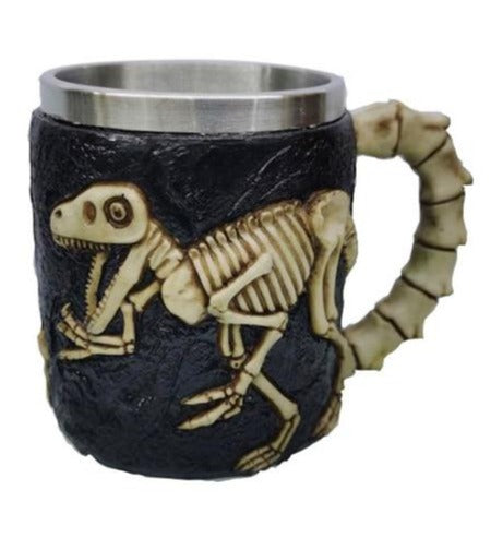 Coffee Mug With Skull Design