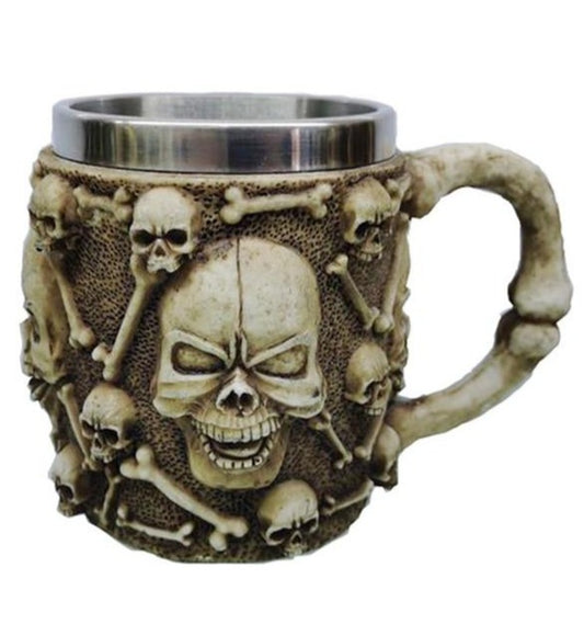 Realistic Skull Coffee Mug