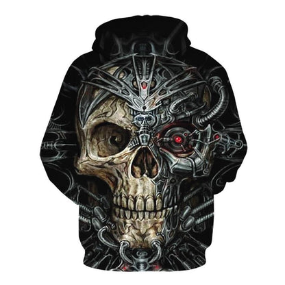 Hoodie With A Skull Design