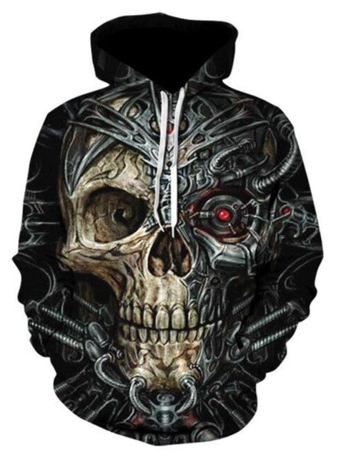 Hoodie With A Skull