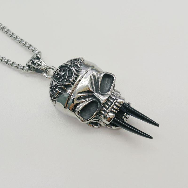 Carnivore Skull Necklace