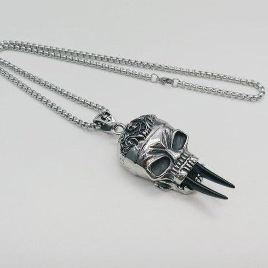 Carnivore Skull Necklace