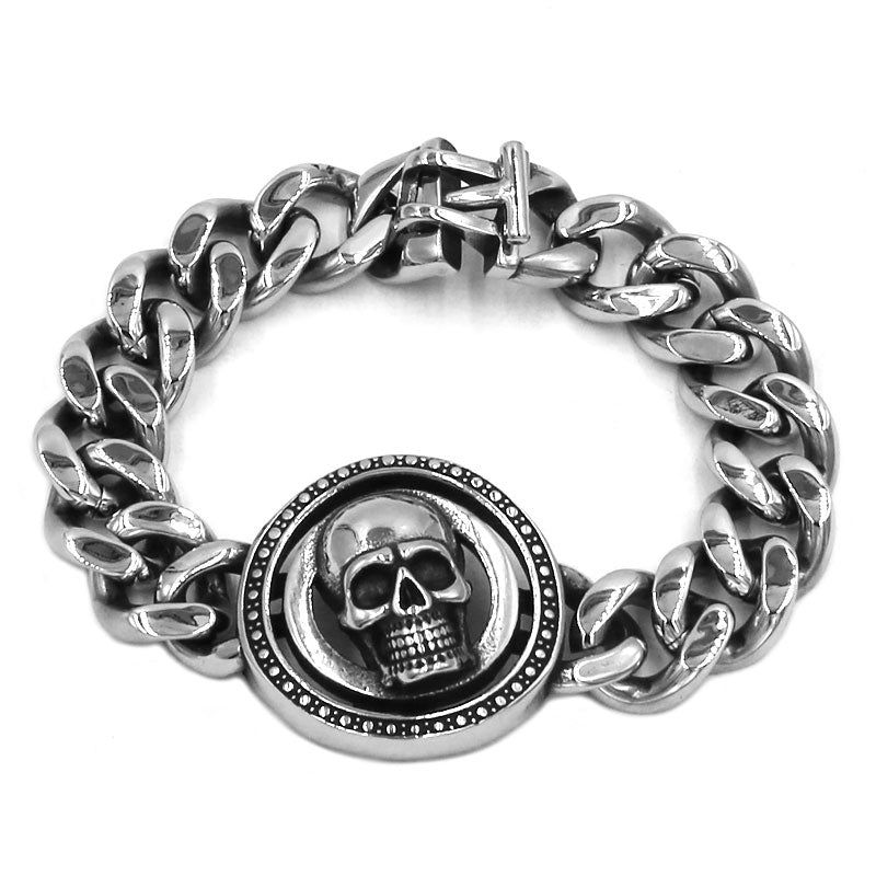 Metal Skull Bracelet